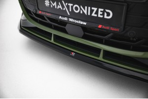 Front Splitter V.2 Audi A3 S-Line Sedan / S3 Sedan 8Y Facelift