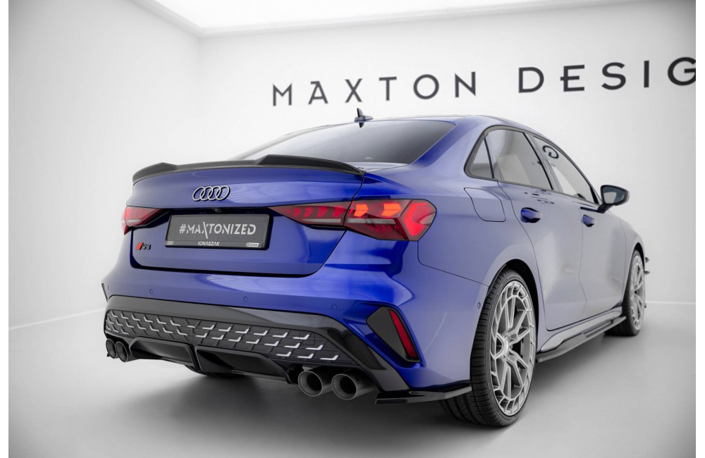 Rear Side Splitters V.1 Audi S3 Sedan 8Y Facelift