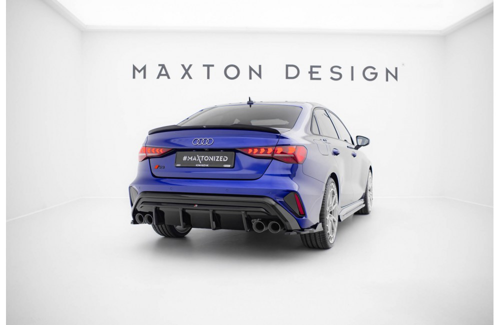 Rear Side Splitters V.4 Audi S3 Sedan 8Y Facelift