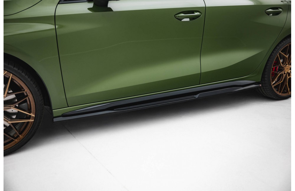 Side Skirts Diffusers V.2 Audi S3 Sportback / A3 S-line Sportback  8Y Facelift