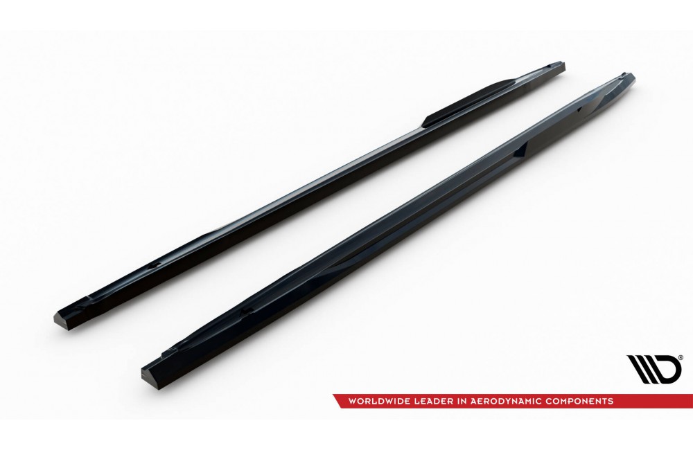 Side Skirts Diffusers V.2 Audi S3 Sportback / A3 S-line Sportback  8Y Facelift
