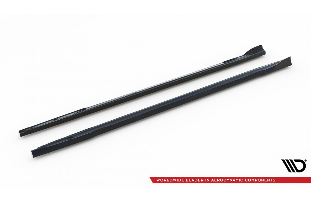 Side Skirts Diffusers V.3 Audi A3 S-Line Sedan / S3 Sedan 8Y Facelift Side Skirts Diffusers V.3 Audi A3 S-Line Sedan / S3 Sedan 8Y Facelift
