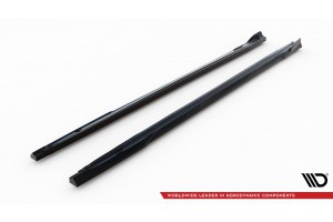 Side Skirts Diffusers V.3 Audi A3 S-Line Sedan / S3 Sedan 8Y Facelift Side Skirts Diffusers V.3 Audi A3 S-Line Sedan / S3 Sedan 8Y Facelift