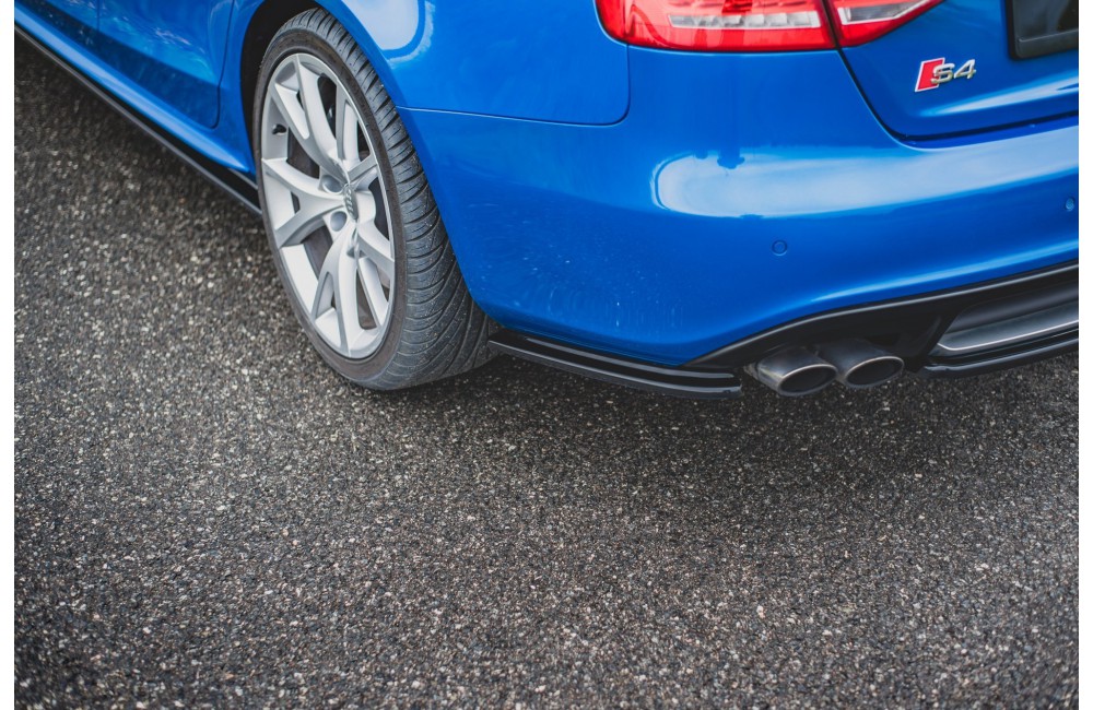 Rear Side Splitters Audi S4 / A4 S-Line B8 Sedan