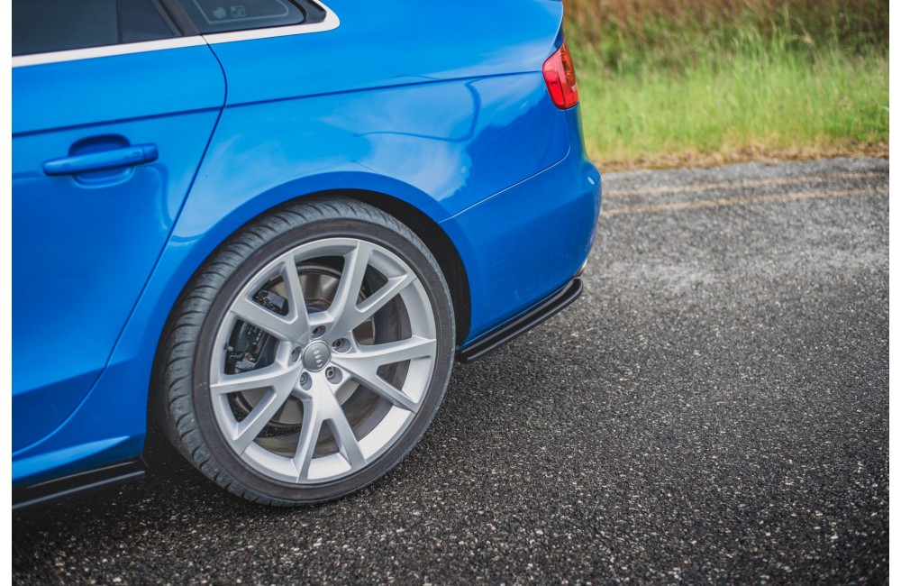 Rear Side Splitters Audi S4 / A4 S-Line B8 Sedan