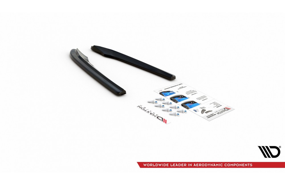 Rear Side Splitters Audi S4 / A4 S-Line B8 Sedan