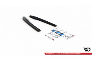 Rear Side Splitters Audi S4 / A4 S-Line B8 Sedan