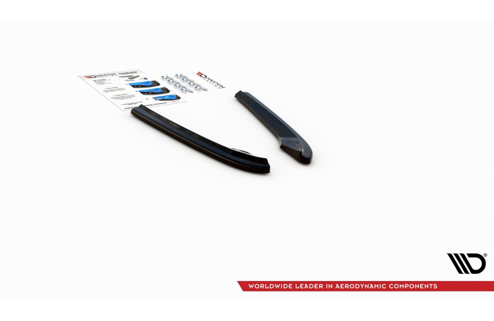 Rear Side Splitters Audi S4 / A4 S-Line B8 Sedan