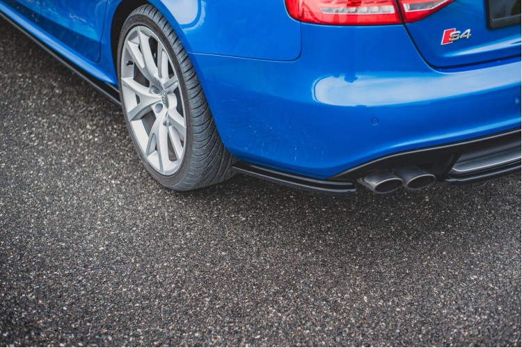 Πίσω Πλευρικοί Splitters Audi S4 / A4 S-Line B8 Sedan