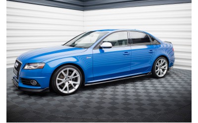 Side Skirts Diffusers V.4 Audi A4 / A4 S-Line / S4 B8 
