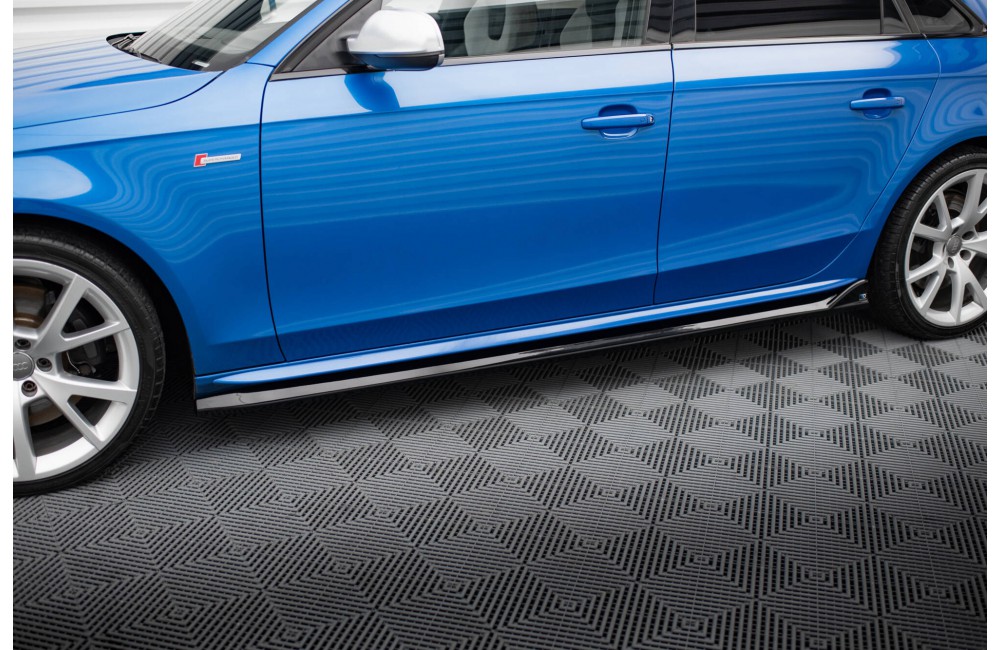 Side Skirts Diffusers V.4 Audi A4 / A4 S-Line / S4 B8 Side Skirts Diffusers V.4 Audi A4 / A4 S-Line / S4 B8
