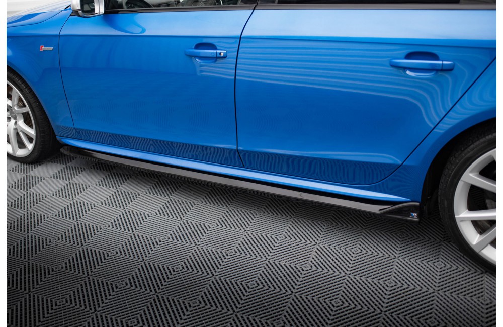 Side Skirts Diffusers V.4 Audi A4 / A4 S-Line / S4 B8 Side Skirts Diffusers V.4 Audi A4 / A4 S-Line / S4 B8