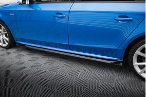 Side Skirts Diffusers V.4 Audi A4 / A4 S-Line / S4 B8 Side Skirts Diffusers V.4 Audi A4 / A4 S-Line / S4 B8