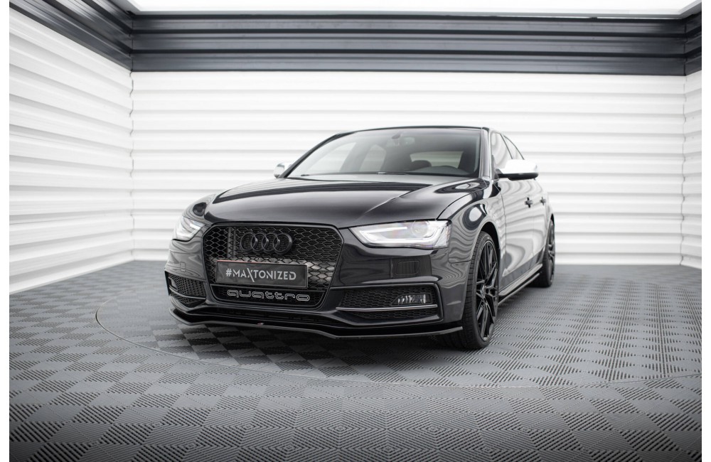 Front Splitter V.2 Audi A4 S-Line / S4 B8 Facelift