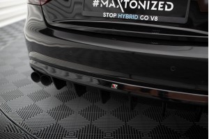 Rear Valance Audi A5 Coupe / Cabrio S-Line 8T (Single side dual exhaust version)