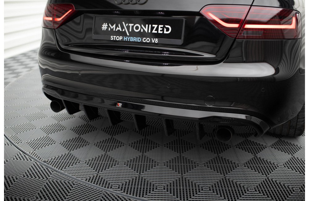Rear Valance Audi A5 Coupe / Cabrio S-Line 8T (Version with single exhausts on both sides)