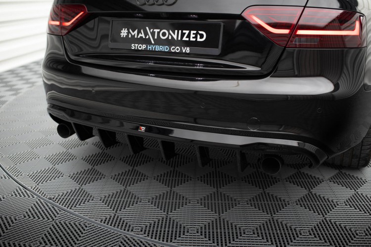 Πίσω Valance Audi A5 Coupe / Cabrio S-Line 8T (Έκδοση με μονές εξατμίσεις και στις δύο πλευρές)