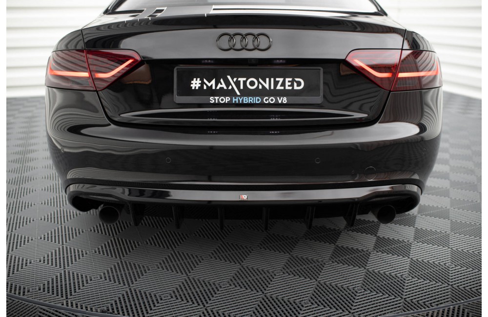 Rear Valance Audi A5 Coupe / Cabrio S-Line 8T (Version with single exhausts on both sides)