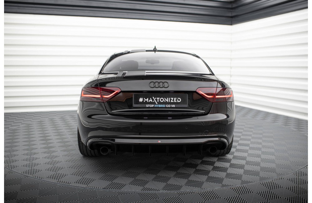 Rear Valance Audi A5 Coupe / Cabrio S-Line 8T (Version with single exhausts on both sides)
