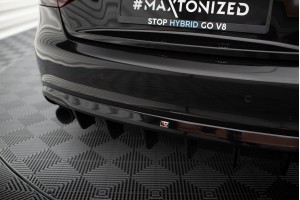 Rear Valance Audi A5 Coupe / Cabrio S-Line 8T (Version with single exhausts on both sides)