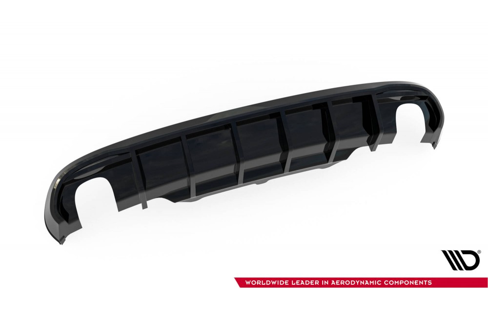 Rear Valance Audi A5 Coupe / Cabrio S-Line 8T (Version with single exhausts on both sides)