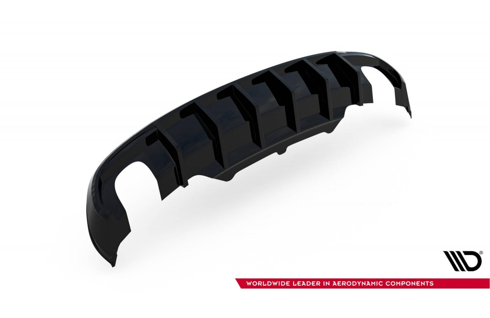 Rear Valance Audi A5 Coupe / Cabrio S-Line 8T (Version with single exhausts on both sides)
