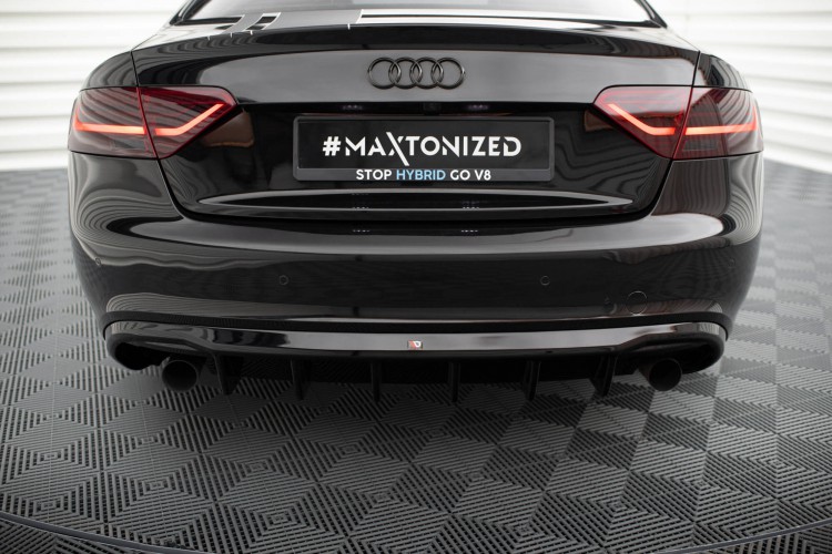 Πίσω Valance Audi A5 Coupe / Cabrio S-Line 8T (Έκδοση με μονές εξατμίσεις και στις δύο πλευρές)