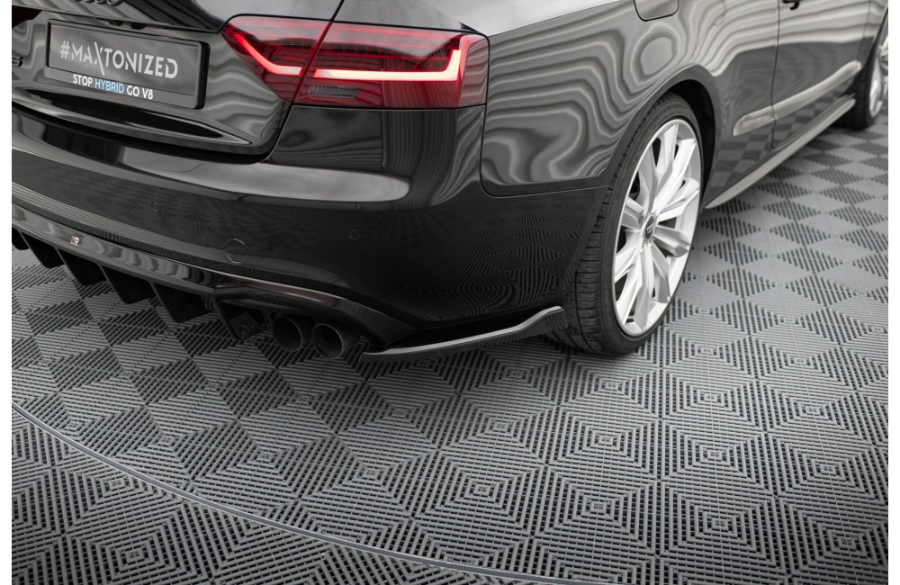 Rear Side Splitters V.2 Audi S5 / A5 S-Line Coupe / Cabriolet 8T