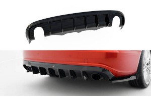 Rear Valance Audi A5 S-Line Sportback 8T (Version with single exhaust tips on both sides) - Version with single exhaust tips on both sides