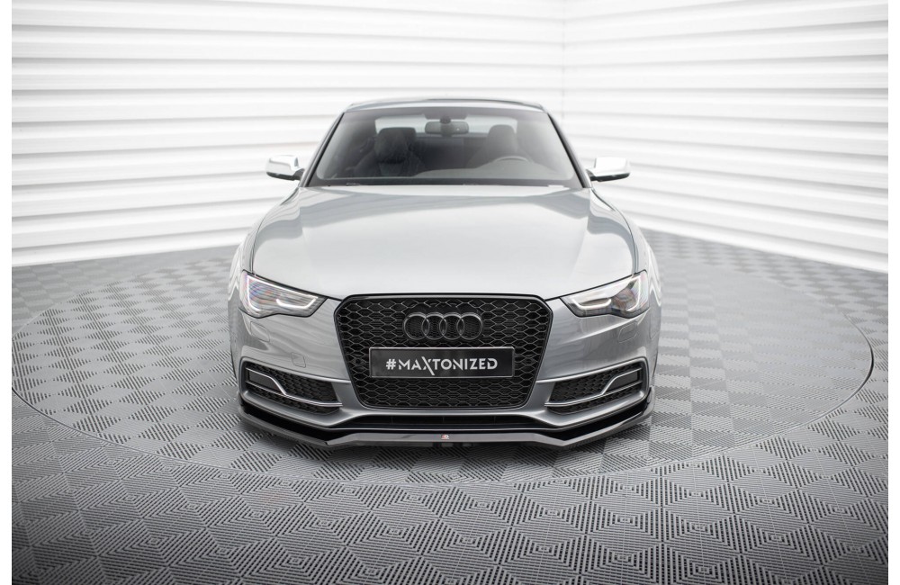 Front Splitter V.4 Audi S5 / A5 S-Line Coupe / Sportback 8T Facelift