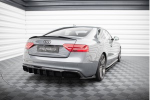 Rear Valance Audi A5 S-Line Coupe / Sportback 8T Facelift (Single side dual exhaust version)