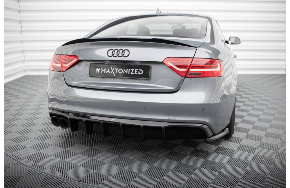 Rear Valance Audi A5 S-Line Coupe / Sportback 8T Facelift (Single side dual exhaust version)