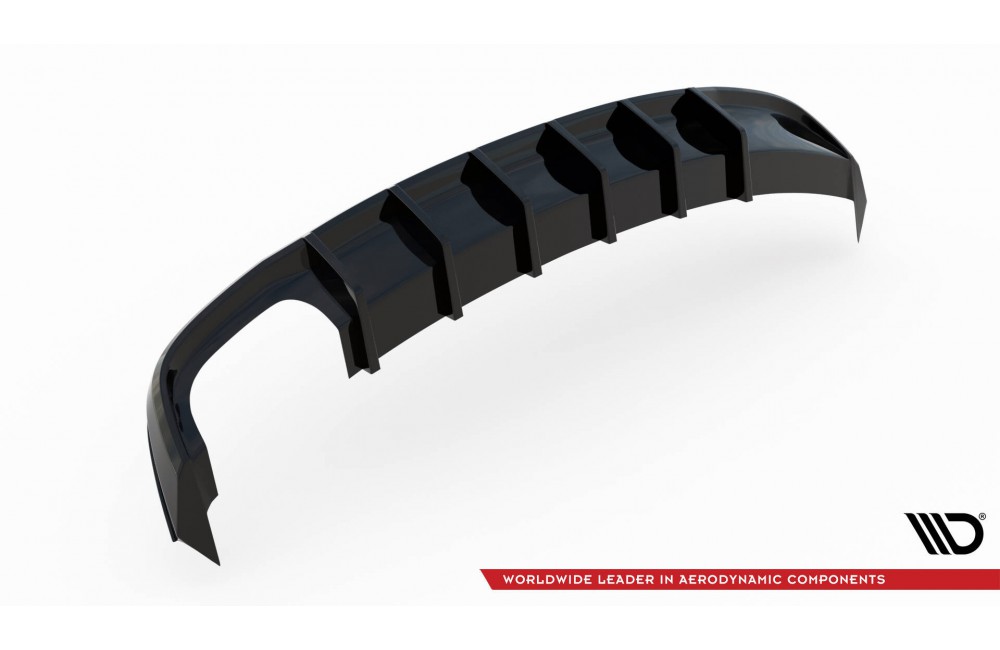 Rear Valance Audi A5 S-Line Coupe / Sportback 8T Facelift (Single side dual exhaust version)