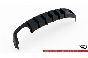 Rear Valance Audi A5 S-Line Coupe / Sportback 8T Facelift (Single side dual exhaust version)