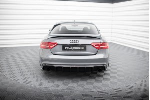 Rear Valance Audi A5 S-Line Coupe / Sportback 8T Facelift (Version with single exhausts on both sides)