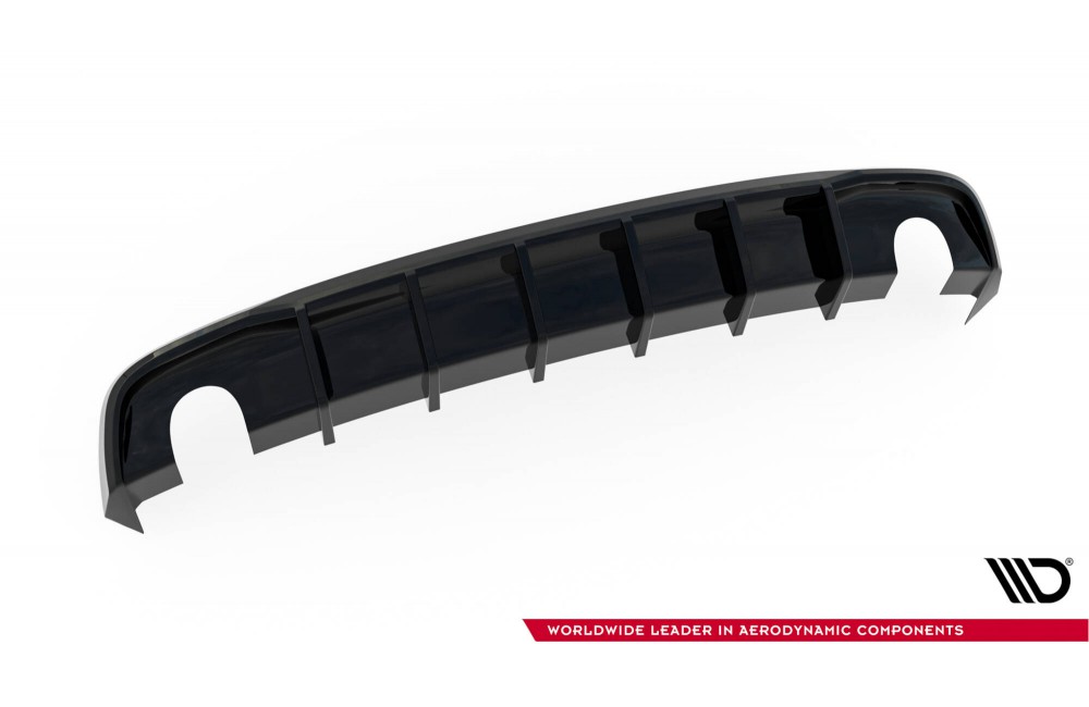 Rear Valance Audi A5 S-Line Coupe / Sportback 8T Facelift (Version with single exhausts on both sides)
