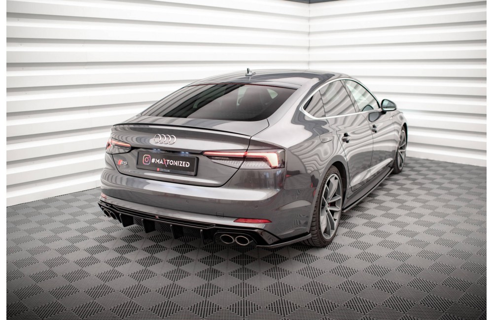Rear Side Splitters Audi S5 Coupe / Sportback F5