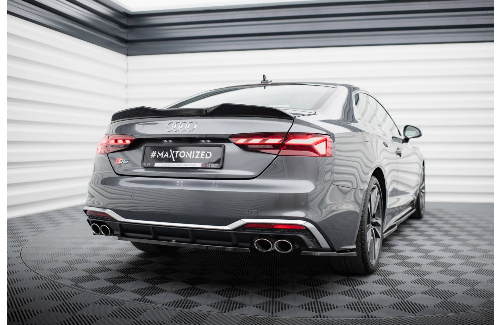 Spoiler Cap 3D Audi S5 Coupe / A5 S-Line Coupe F5 Facelift Spoiler Cap 3D Audi S5 Coupe / A5 S-Line Coupe F5 Facelift