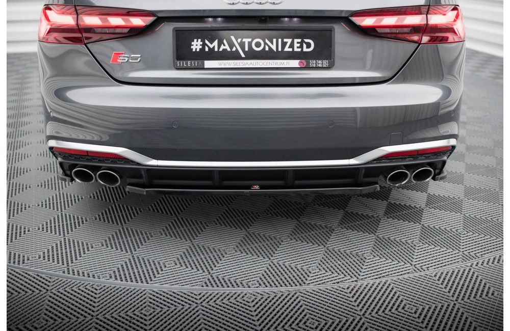 Rear Splitter for Audi S5 Sportback / Coupe F5 Facelift
