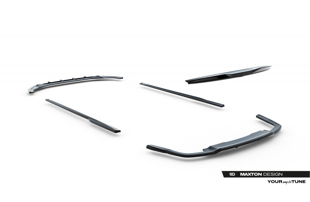 Set of Splitters Audi A5 S-Line Coupe F5 Facelift Set of Splitters Audi A5 S-Line Coupe F5 Facelift