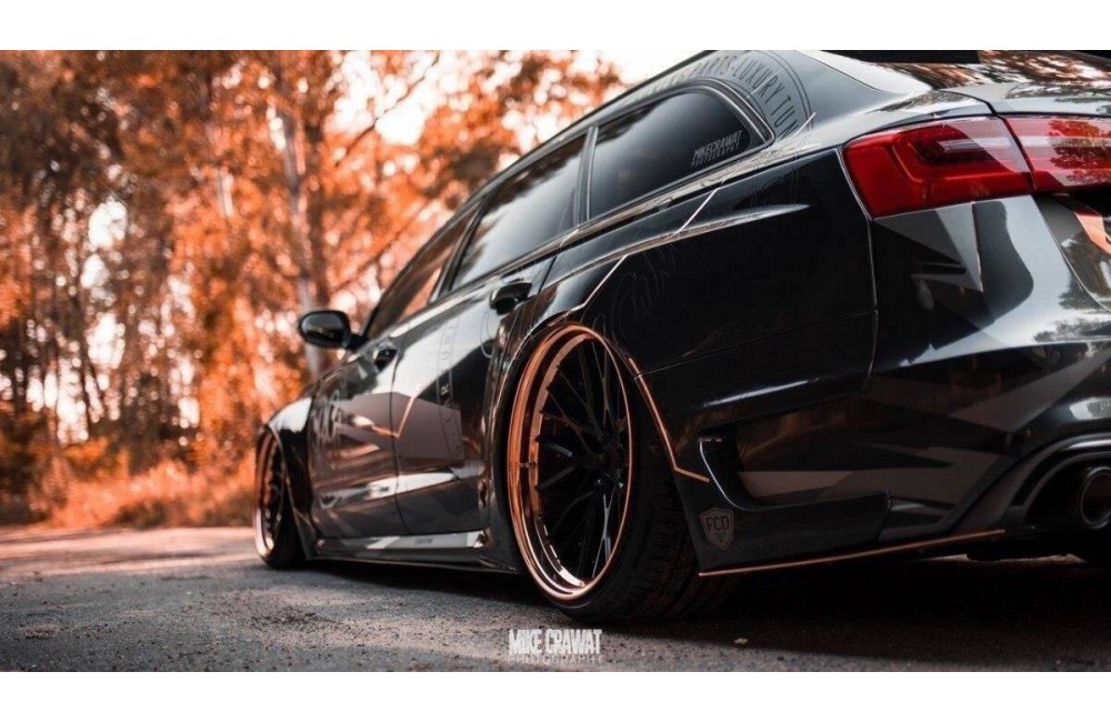 Wide Body Audi S6 C7 Avant + Set Of Splitters Wide Body Audi S6 C7 Avant + Set Of Splitters