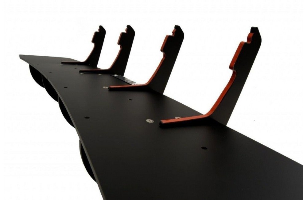 Rear Diffuser & Rear Side Splitters Audi S6 C7 FL