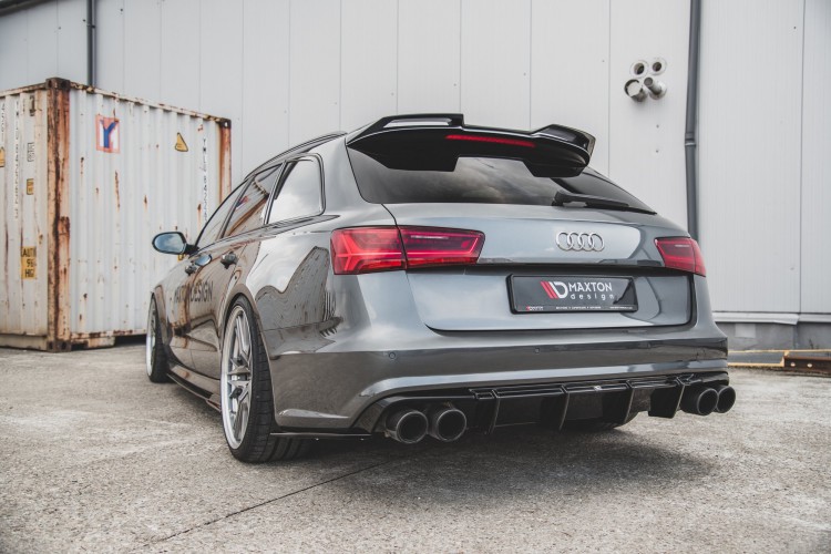 Πίσω Πλευρικοί Splitters Audi A6 / A6 C7 S-line / S6 C7 Facelift