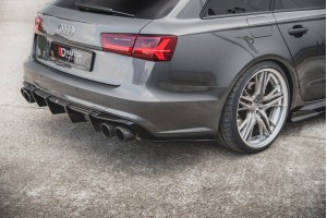 Rear Side Splitters Audi A6 / A6 C7 S-line/ S6 C7 Facelift