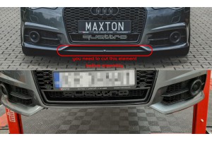 Front Splitter Audi A6 / A6 C7 S-line/ S6 C7 Facelift