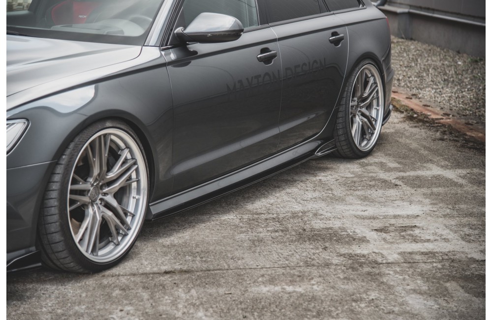 Side Skirts Diffusers Audi A6 / A6 C7 S-line/ S6 C7 Facelift