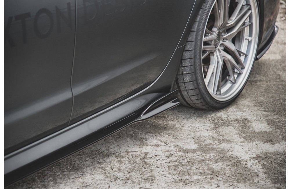 Side Skirts Diffusers Audi A6 / A6 C7 S-line/ S6 C7 Facelift