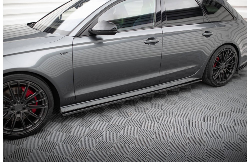 Dokładki Progów Audi S6 / A6 S-Line / A6 C7 FL Dokładki Progów Audi S6 / A6 S-Line / A6 C7 FL