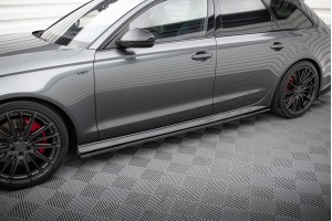 Dokładki Progów Audi S6 / A6 S-Line / A6 C7 FL Dokładki Progów Audi S6 / A6 S-Line / A6 C7 FL