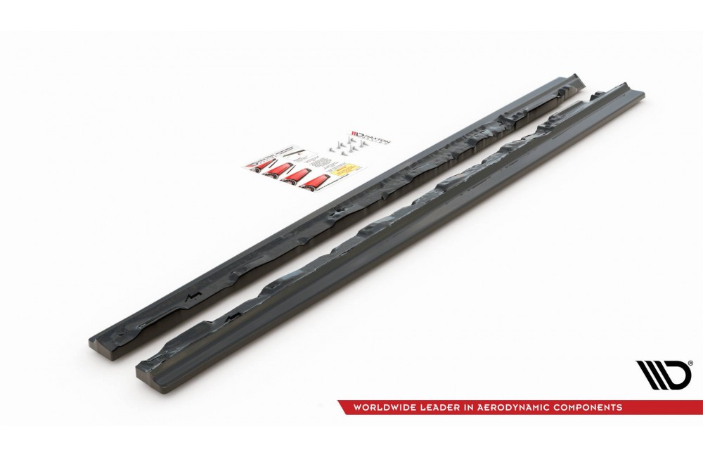 Side Skirts Diffusers Audi SQ5 / Q5 S-Line Mk1 (8R)